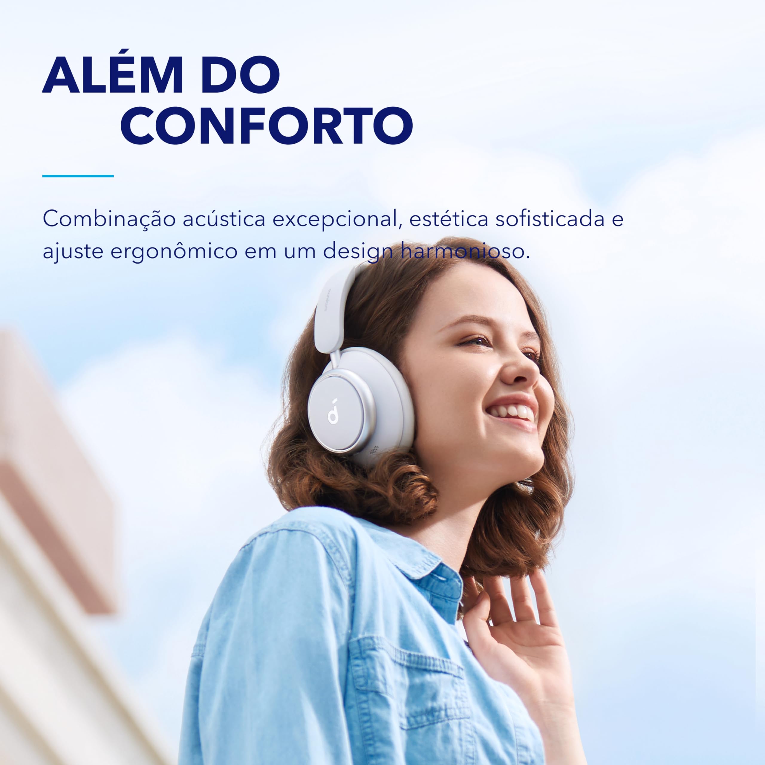 soundcore Space Q45 da Anker, Fone de Ouvido Bluetooth